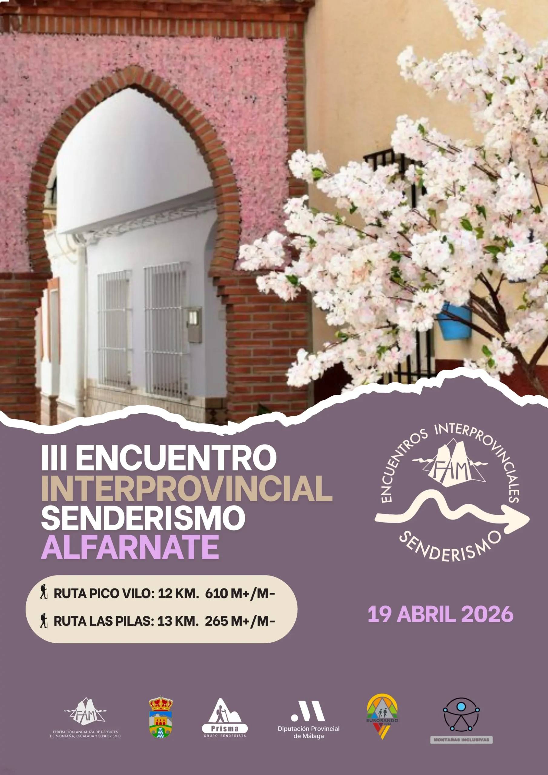 Tortas Carmen Lupiáñez en el III Encuentro Interprovincial de Senderismo de Málaga 2026